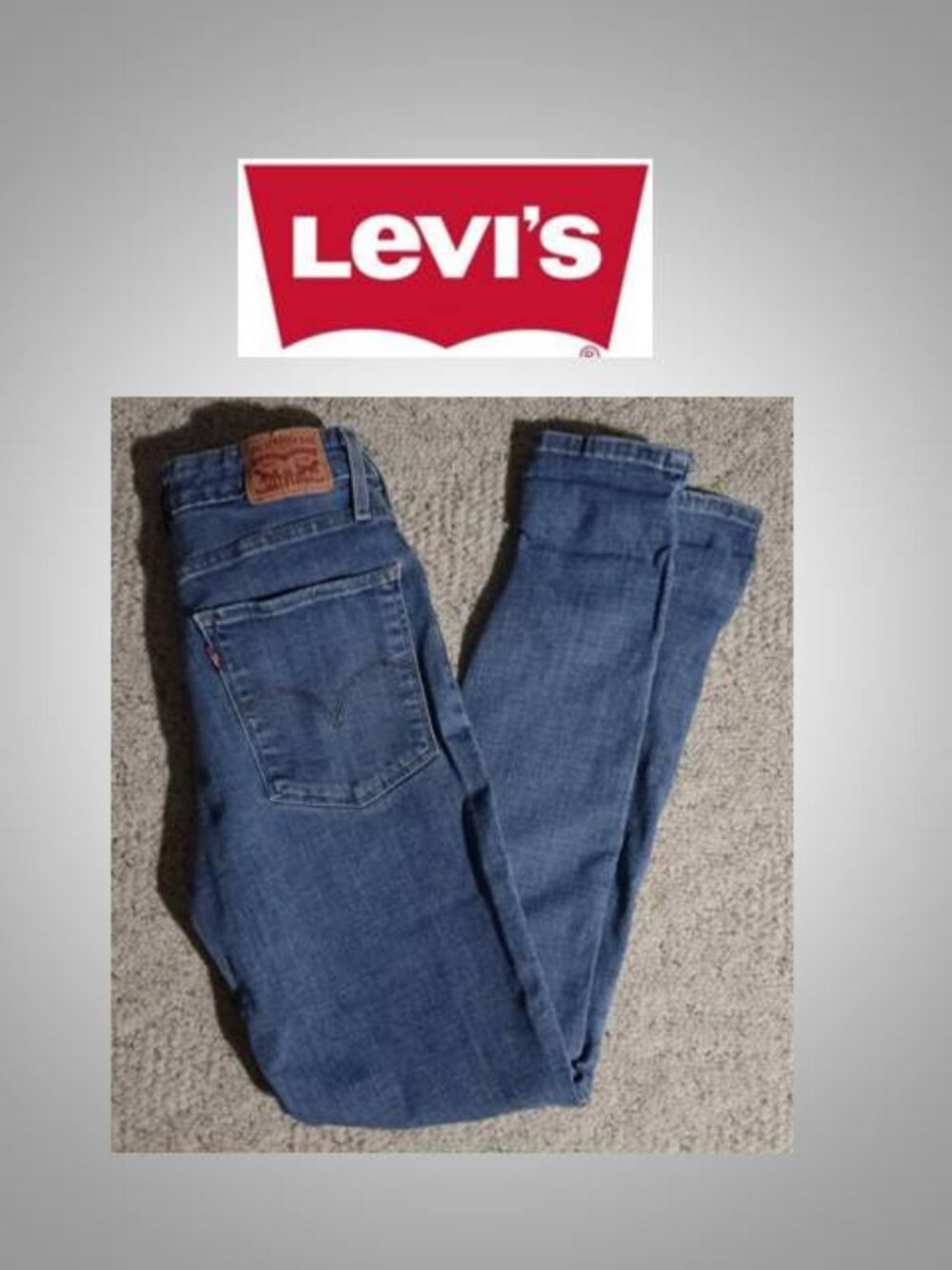 Levi's women's 721 high rise skinny jeans size 29